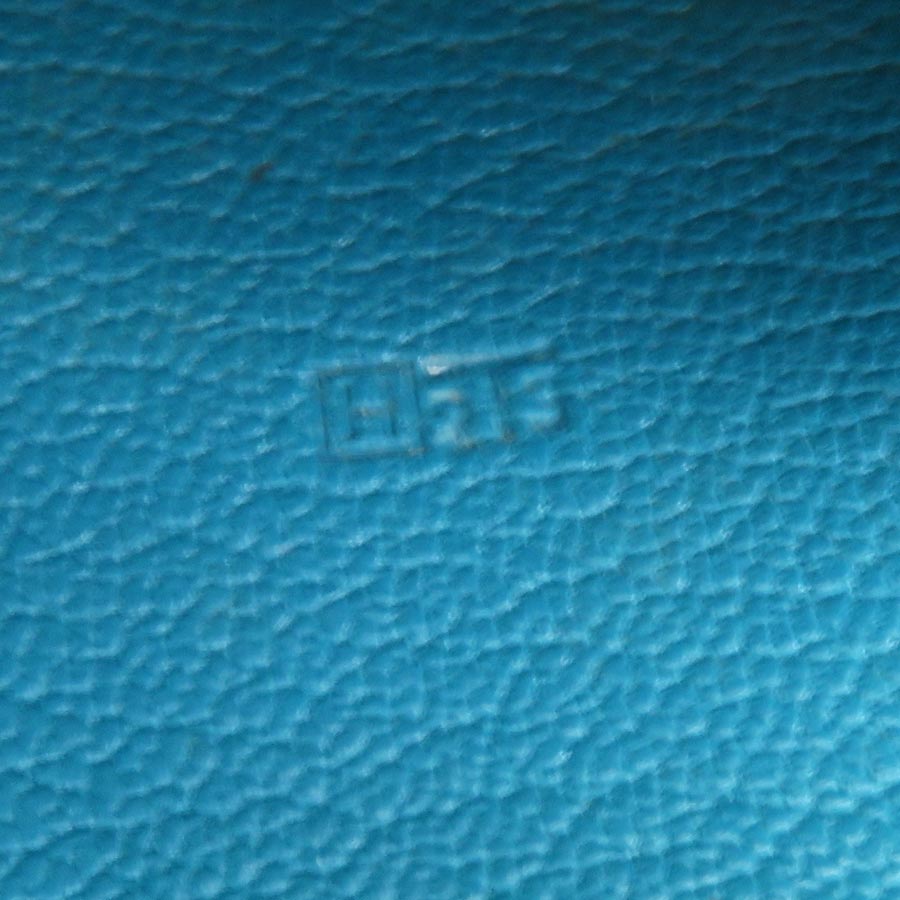 エルメス HERMES 手帳カバー レザー ライトブルー ユニセックス e58678a エルメス HERMES 手帳カバー レザー ライトブルー ユニセックス e58678a