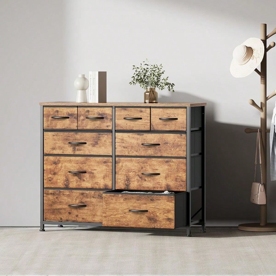 チェスト タンス 収納 洋服タンス 箪笥 服 収納 衣装ケース たんす 大容量 100*29.8*80.5cm 収納チェスト 4段 衣類収納 引き出し付き おしゃれ 収納ケース 4段10杯 衣柜 ピン