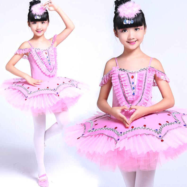 キッズ可愛いダンスドレス バレエダンスドレス チュチュスカート スパンコール 子供舞台ダンス衣装 女の子ワンピース ステージ演出衣装 舞台団体服 ダンスウェア ダンス発表会 学園祭 コンクール オー