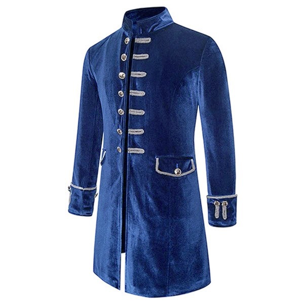 HOT!!!メンズ ジャケット アウター ベルベット スタンドカラー ミモレ丈 王子様 ステージ衣装 舞台 演出 貴族 コスプレ 衣装 オペラ用衣装 男性 大人 忘年会 イベント 発表会 演奏会 かっ HOT!!!メンズ ジャケット アウター ベルベット スタンドカラー ミモレ丈 王子様 ステージ衣装 舞台 演出 貴族 コスプレ 衣装 オペラ用衣装 男性 大人 忘年会 イベント 発表会 演奏会 かっ