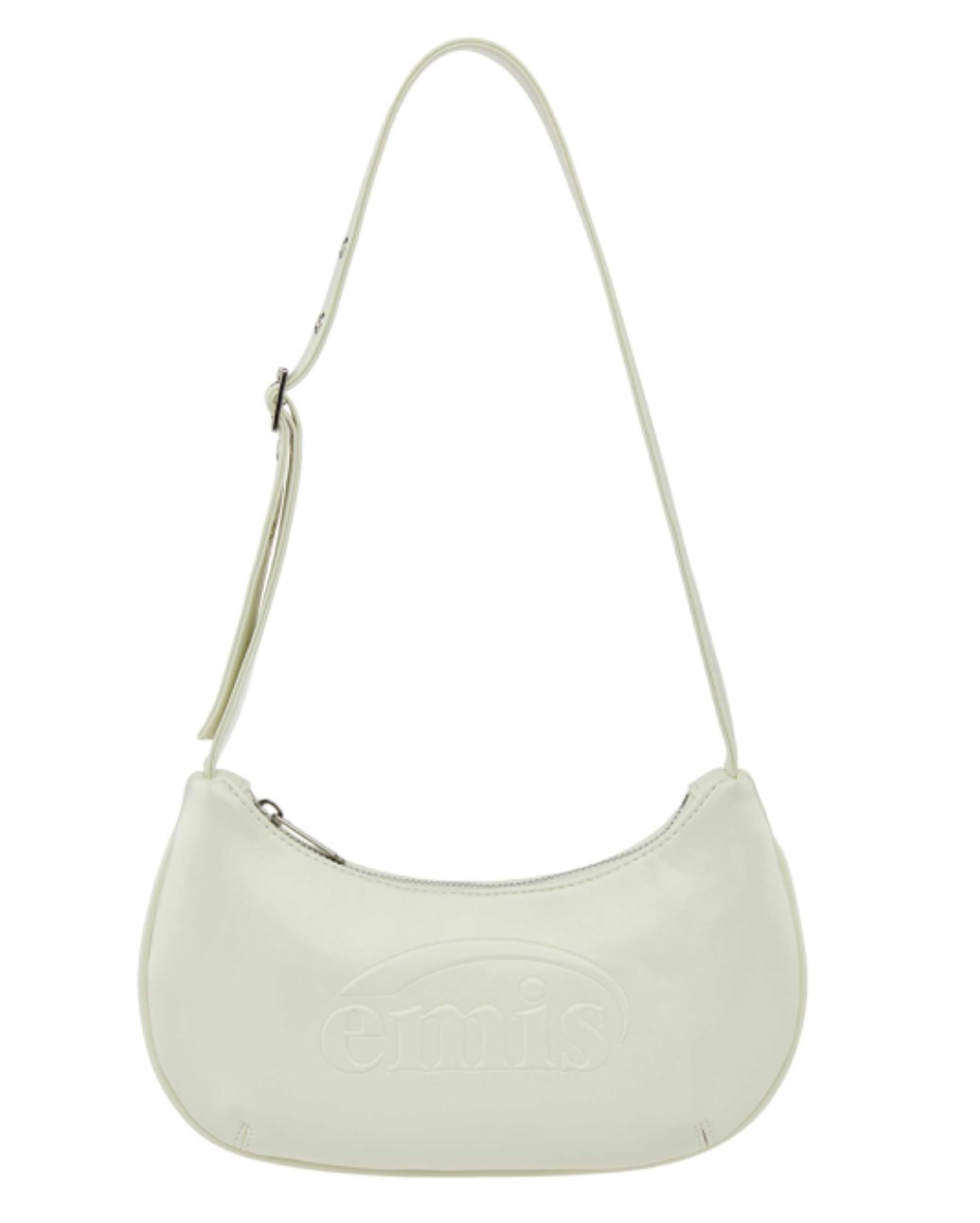 emis)EMBOSSED MINI BAGエンボス付きミニバッグ ビーガン レザー ミニバッグ