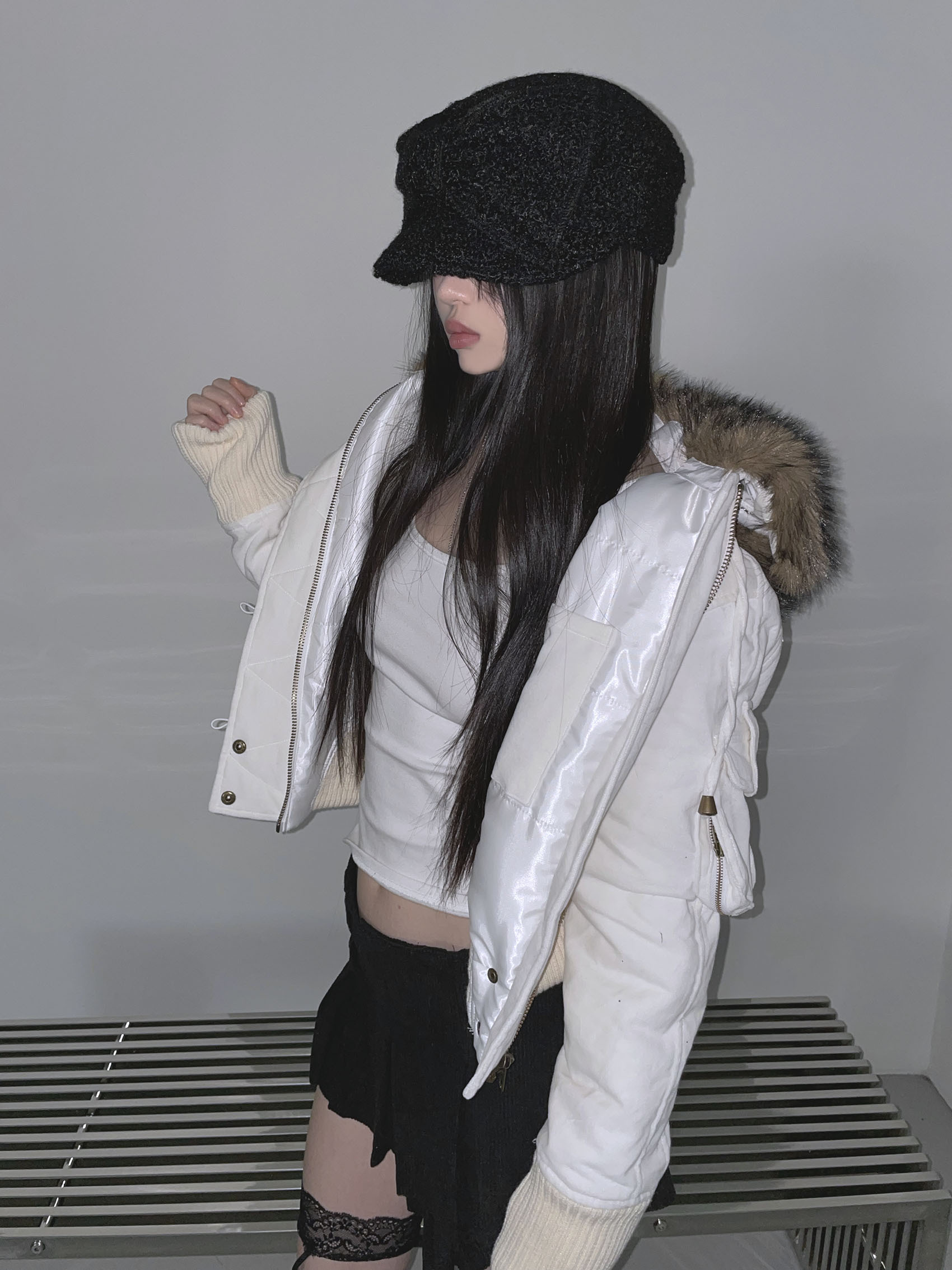 【THEAIRTOWN】VINTAGE SUEDE CROP COAT★送料・関税込 THEAIRTOWN vintage suede crop coat その他 アウター