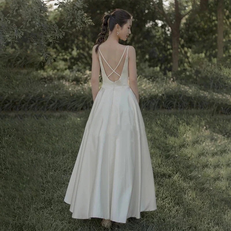 パーティードレス2025 新作 ウェディングドレス ノースリーブ 白 シンプル 無地 ワンピース 花嫁ロングドレス 結婚式ワンピース 結婚式 演奏会 発表会 卒業式 成人式 同窓会 ドレス韓国ファッ パーティードレス2025 新作 ウェディングドレス ノースリーブ 白 シンプル 無地 ワンピース 花嫁ロングドレス 結婚式ワンピース 結婚式 演奏会 発表会 卒業式 成人式 同窓会 ドレス韓国ファッ