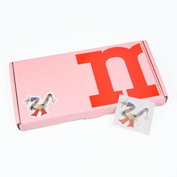 プレート スクエア 10cm×10cm ペア 2個セット NEW YEAR 2025 Aureate Glow レッド ピンク ベージュ 74167 074167 389 北欧食器 北欧デザイン