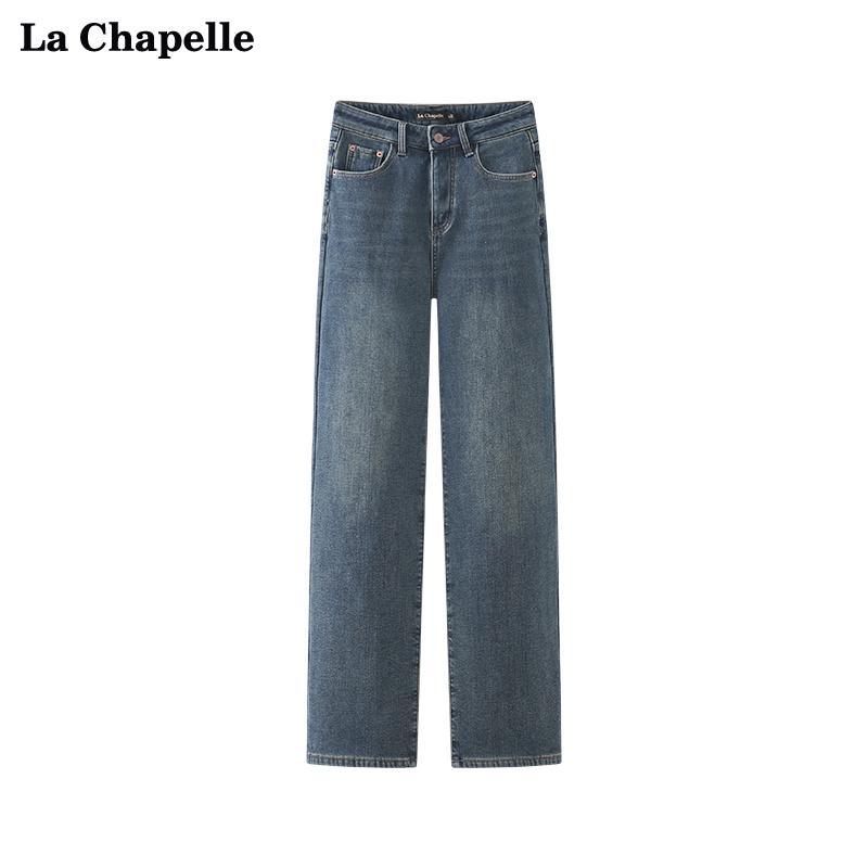 パンツ レディース 冬 ファッション ボトムス ストレート ベルベット ジーンズ ハイウエスト 快適 韓国 ファッション ボトムス