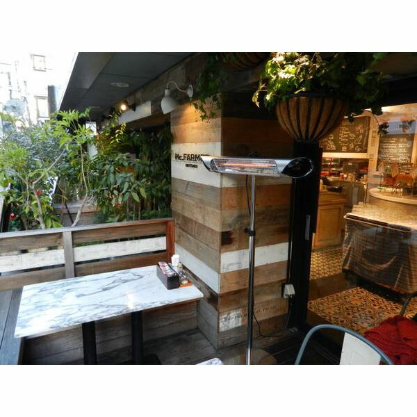 屋外用電気ヒーター 電気ストーブ 防水 防塵 スタンドタイプ 業務用 遠赤外線 ペガサスヒーター 100V