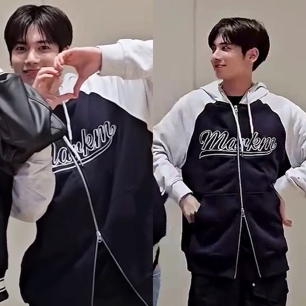 TXT テヒョン着用 Corduroy Raglan Jacket 3色展開 Qoo10] MARKM [TXT テヒョン 着用] RAGLAN