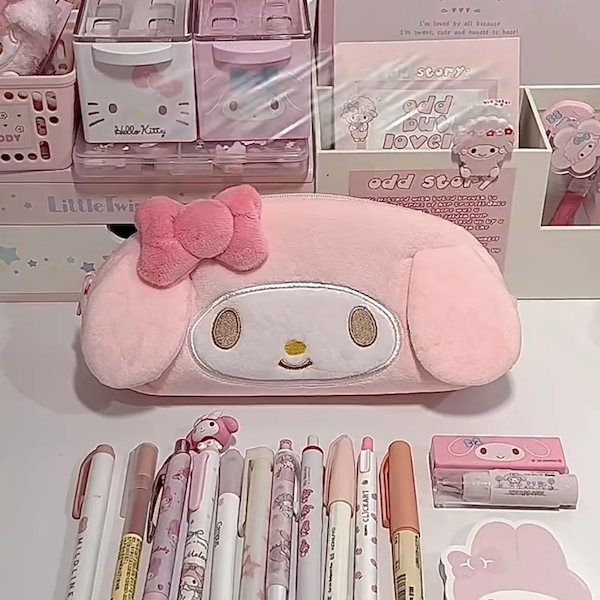 Qoo10] かわいい マイメロディ 筆箱 ペンケース