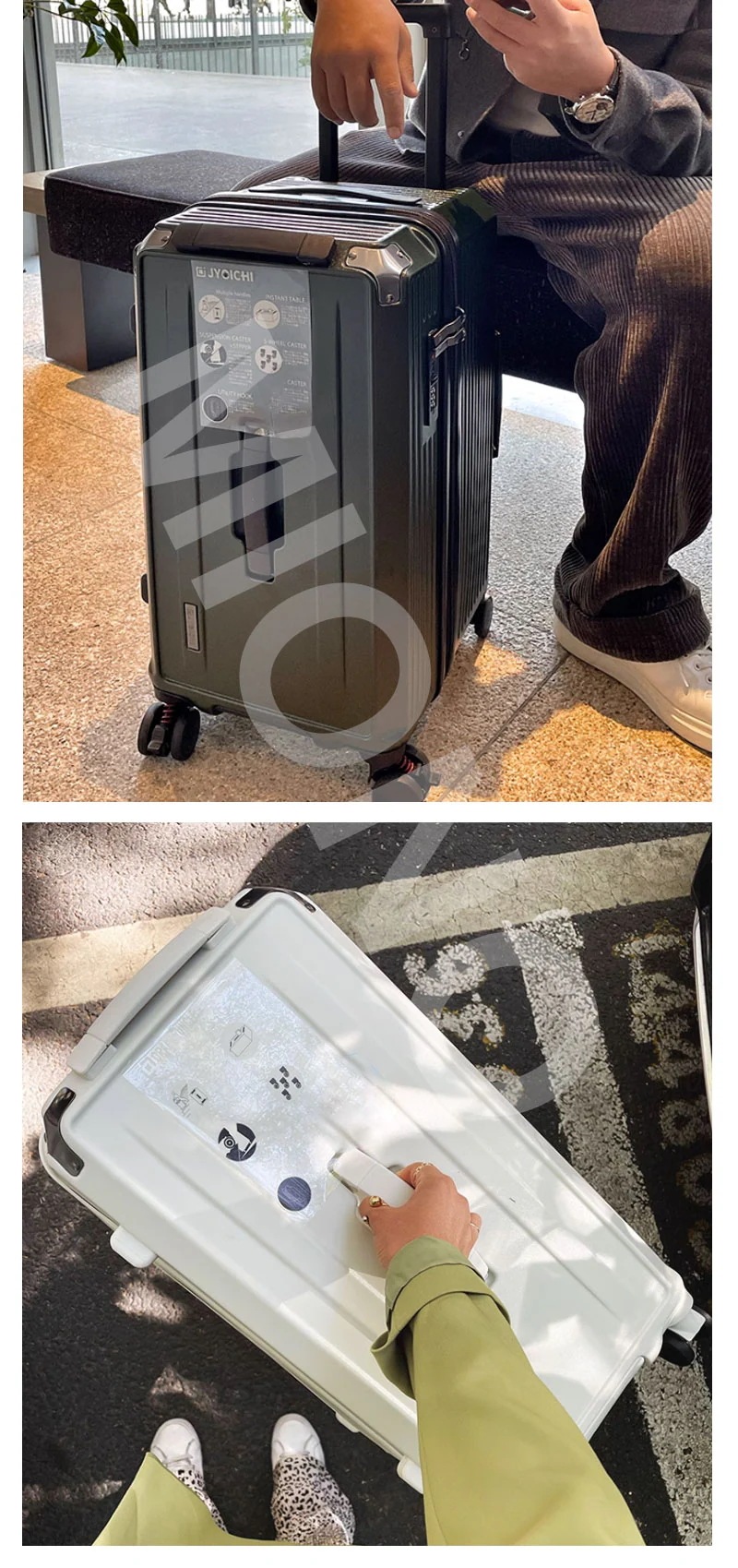 【即納】Mサイズ スーツケース キャリケース 超軽量 抗菌素材 持ち手５個 2サイズ12色展開 機内に持ち込み可能 乾湿分離ポケット付き キャスターブレーキ付き 衝撃防止 持ち上げるに便利 ダメージ