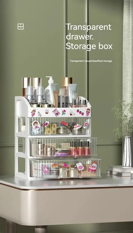 マルチレベルのデスクトップ収納ボックス,ヘアデコレーション引き出し,美容キャビネット,化粧品,ジュエリーボックス,文房具収納,多機能 マルチレベルのデスクトップ収納ボックス,ヘアデコレーション引き出し,美容キャビネット,化粧品,ジュエリーボックス,文房具収納,多機能