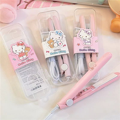 Qoo10] キャラクター ヘアアイロン ちゃん スト : 美容・健康家電