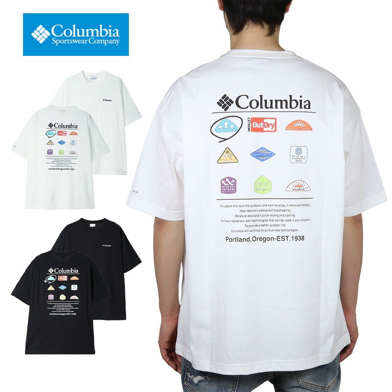 コロンビア Tシャツ COLUMBIA 半袖 トップス メンズ レディース ブランド 大きいサイズ おしゃれ おすすめ 人気 黒 白 ホワイト ブラック M L XL コロンビア Tシャツ COLUMBIA 半袖 トップス メンズ レディース ブランド 大きいサイズ おしゃれ おすすめ 人気 黒 白 ホワイト ブラック M L XL