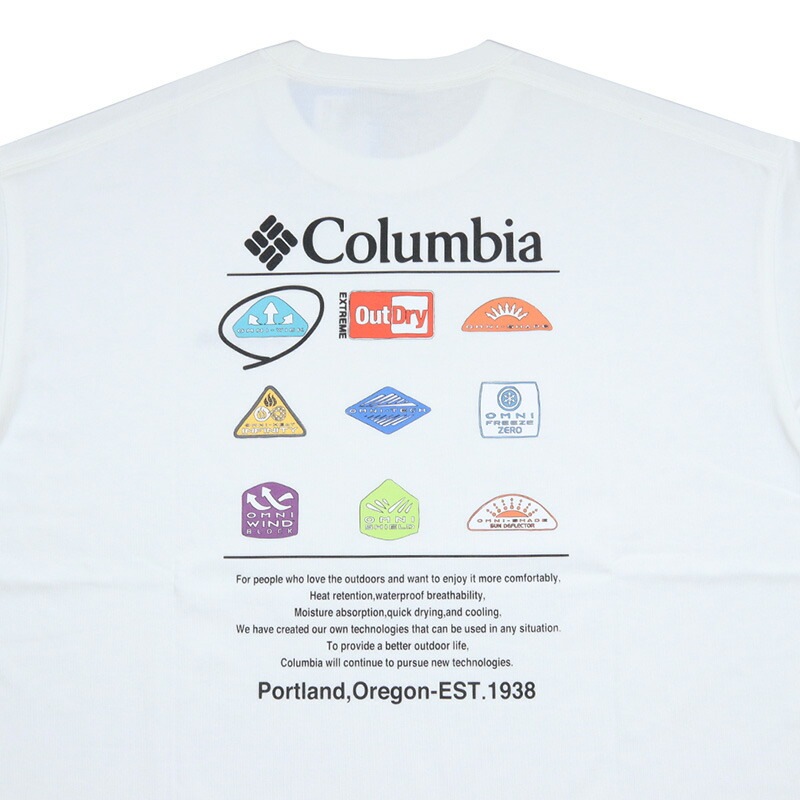 コロンビア Tシャツ COLUMBIA 半袖 トップス メンズ レディース ブランド 大きいサイズ おしゃれ おすすめ 人気 黒 白 ホワイト ブラック M L XL コロンビア Tシャツ COLUMBIA 半袖 トップス メンズ レディース ブランド 大きいサイズ おしゃれ おすすめ 人気 黒 白 ホワイト ブラック M L XL