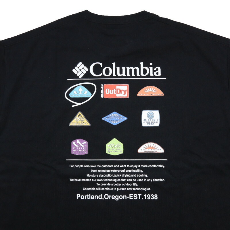 コロンビア Tシャツ COLUMBIA 半袖 トップス メンズ レディース ブランド 大きいサイズ おしゃれ おすすめ 人気 黒 白 ホワイト ブラック M L XL コロンビア Tシャツ COLUMBIA 半袖 トップス メンズ レディース ブランド 大きいサイズ おしゃれ おすすめ 人気 黒 白 ホワイト ブラック M L XL