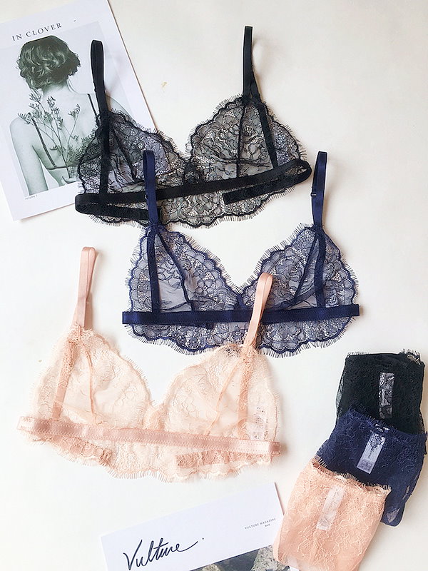 Luvlette シースルーブラジャー 34D Qoo10] Doughnuts セット シースルーブ