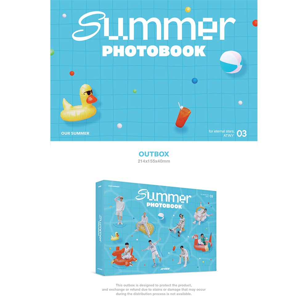 流通特典フォトカード付き】 ATEEZ - 2023 SUMMER PHOTOBOOK