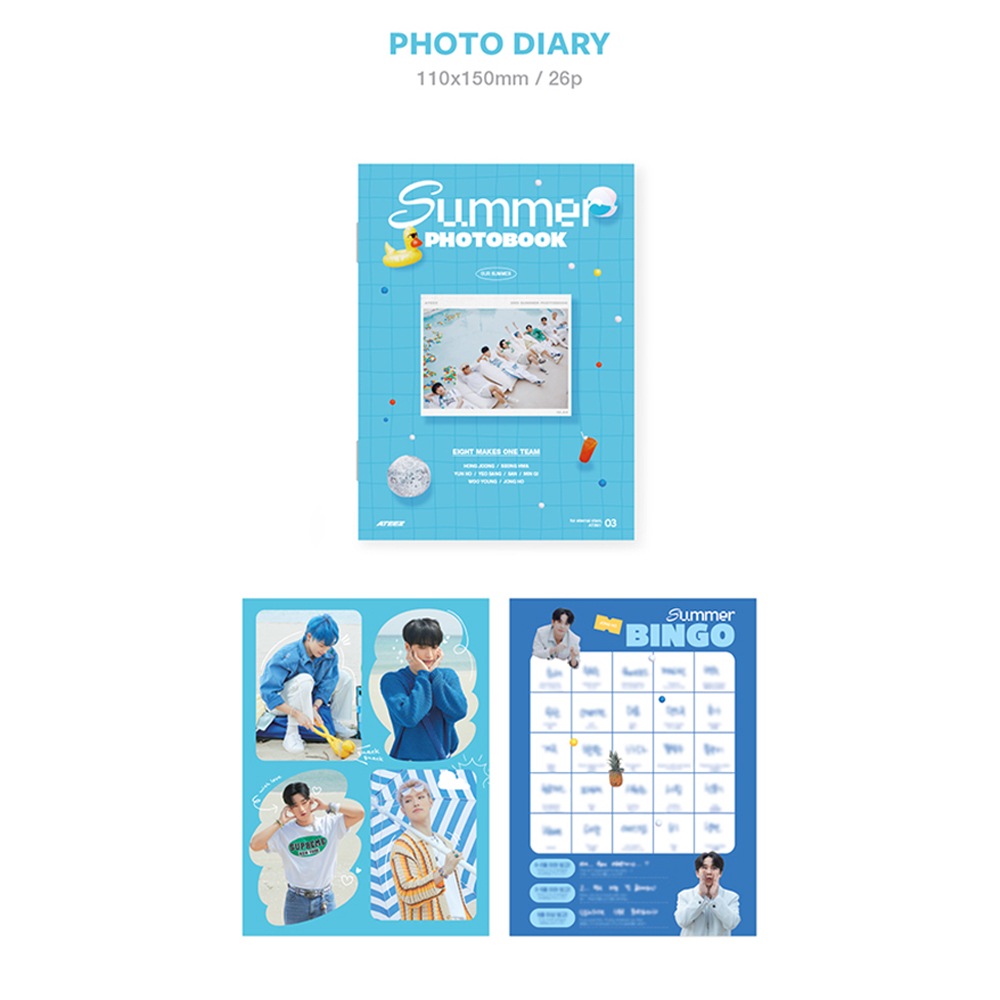 流通特典フォトカード付き】 ATEEZ - 2023 SUMMER PHOTOBOOK