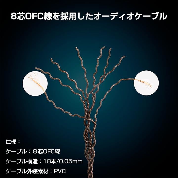 ZT8 JH 4Pin リケーブル イヤホン・ヘッドホン用 低域調整機能搭載 8芯 OFC Audio用 Astell&Kern用 JH11・JH13 V2( 2.5mm) ZT8 JH 4Pin リケーブル イヤホン・ヘッドホン用 低域調整機能搭載 8芯 OFC Audio用 Astell&Kern用 JH11・JH13 V2( 2.5mm)