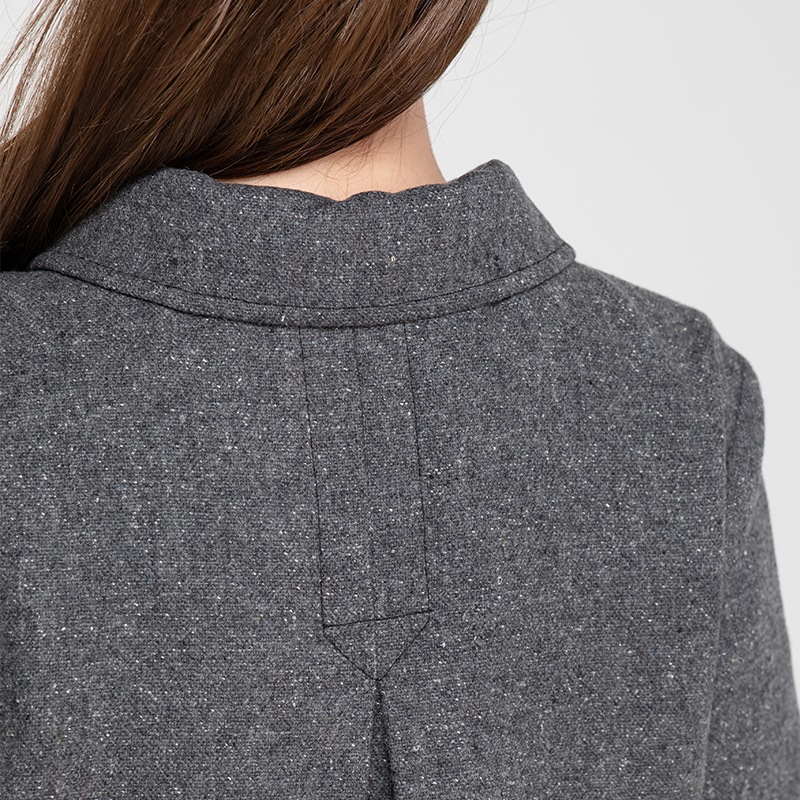 Cropped Wool Jacket