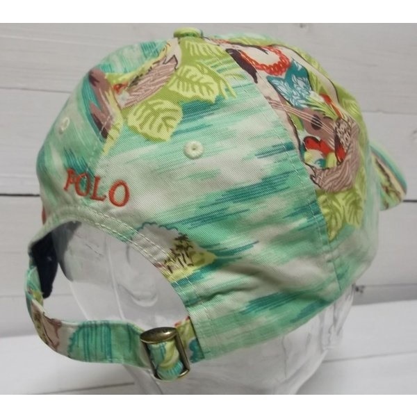 ワンポイント キャップ 帽子 アロハ柄 PR4-218 ワンポイント キャップ 帽子 アロハ柄 PR4-218