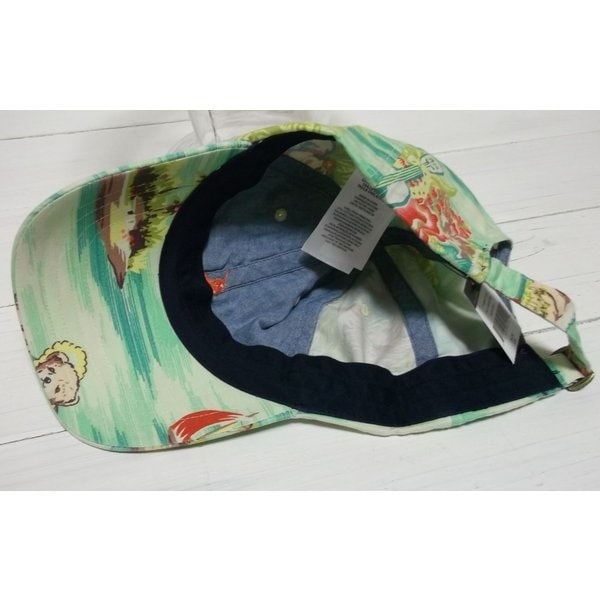 ワンポイント キャップ 帽子 アロハ柄 PR4-218 ワンポイント キャップ 帽子 アロハ柄 PR4-218