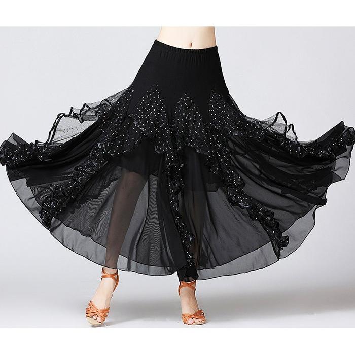 ドレス タンゴ 青 大きい裾 ステージ 紫 舞台 レッスンウェア 衣装 モダン 赤 【1~3日で出荷】社交ダンス 練習着 単品 フリル スカート スタンダード 黒 ワルツ ドレス タンゴ 青 大きい裾 ステージ 紫 舞台 レッスンウェア 衣装 モダン 赤 【1~3日で出荷】社交ダンス 練習着 単品 フリル スカート スタンダード 黒 ワルツ