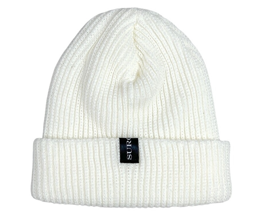 [SURGERY]☆☆ルセラフィム 銀彩 着用☆☆clover logo beanie SURGERY】 [ルセラフィム銀のまま着用] SURGERY CLOVER LOGO