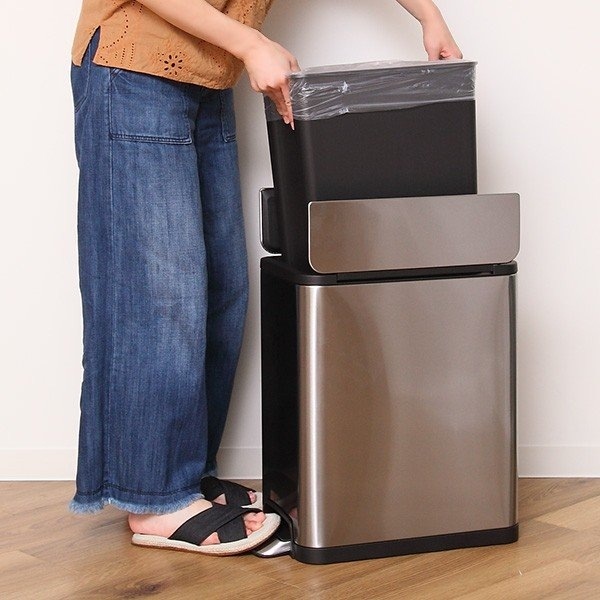 ゴミ箱 20L JAVA YUEYA ステンレス ペダル ウイングオープン ごみ箱 20リットル ジャバ ユエヤシリーズ 幅25.5 スリム ふた付き ペダル式 踏みふた 角型 袋 見えない ゴミ箱 20L JAVA YUEYA ステンレス ペダル ウイングオープン ごみ箱 20リットル ジャバ ユエヤシリーズ 幅25.5 スリム ふた付き ペダル式 踏みふた 角型 袋 見えない
