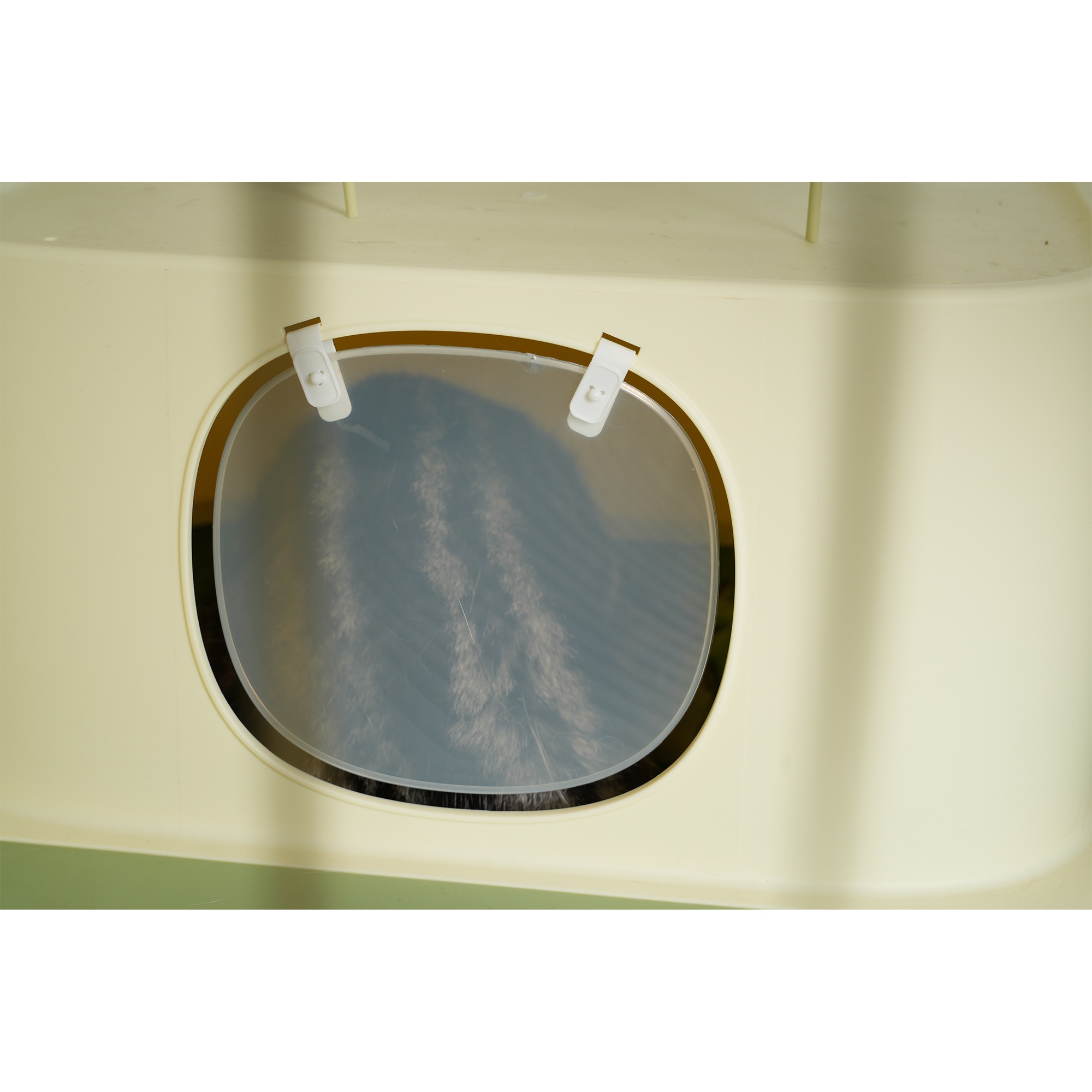 【国内出荷】猫 掃除しやすいトレーケージ キャットケージ 2段 多頭飼い 引き出しトレー 組み立て簡単 猫ドア キャットハウス ペット ゲージ 猫 ゲージ 大型 キャスター付きネコ ハウス 留守番 保