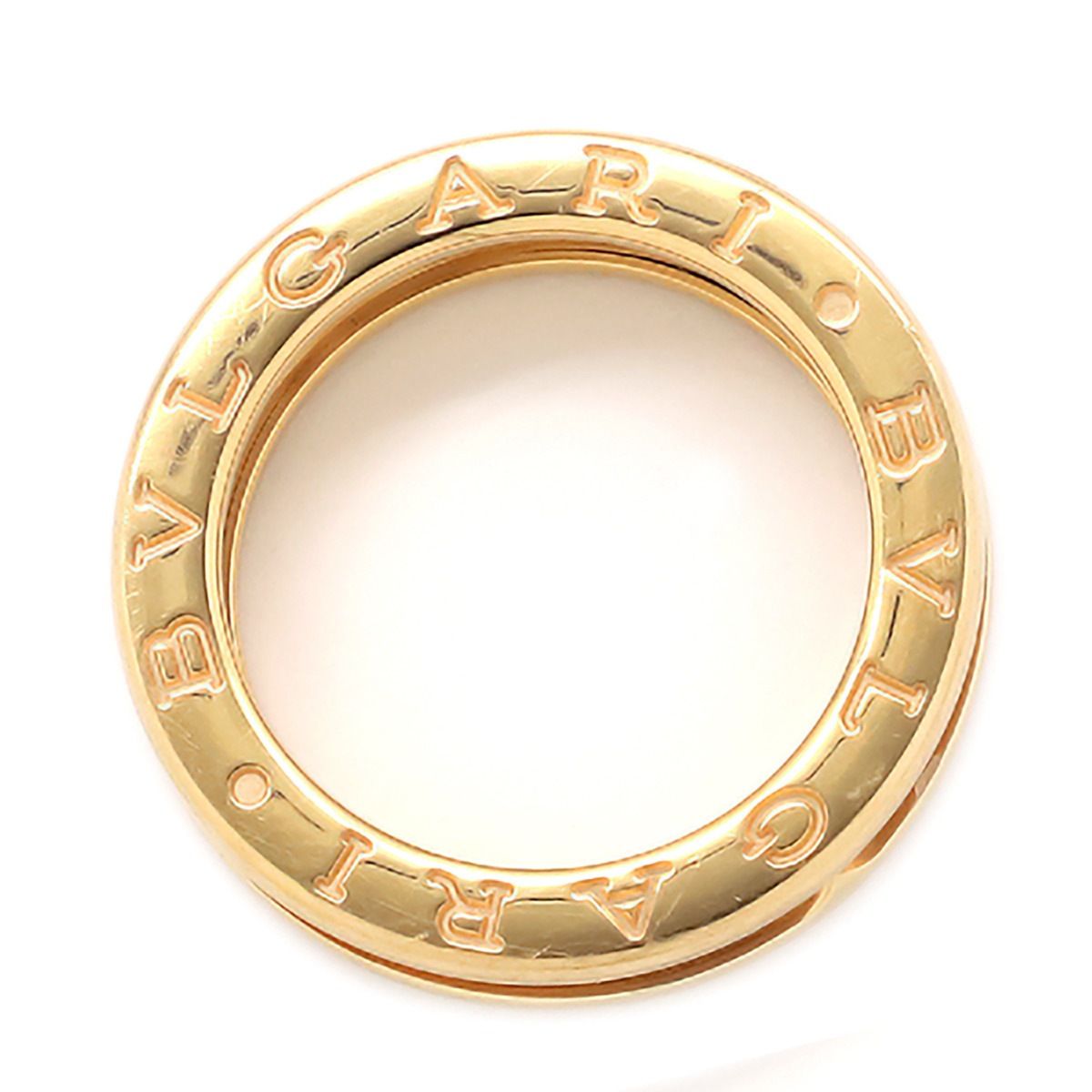 ブルガリ BVLGARI リング 指輪 ビーゼロワン B-zero1 XS リング K18PG ピンクゴールド #51(JP11) 750 ピンクゴールド 11号 【箱】【中古】