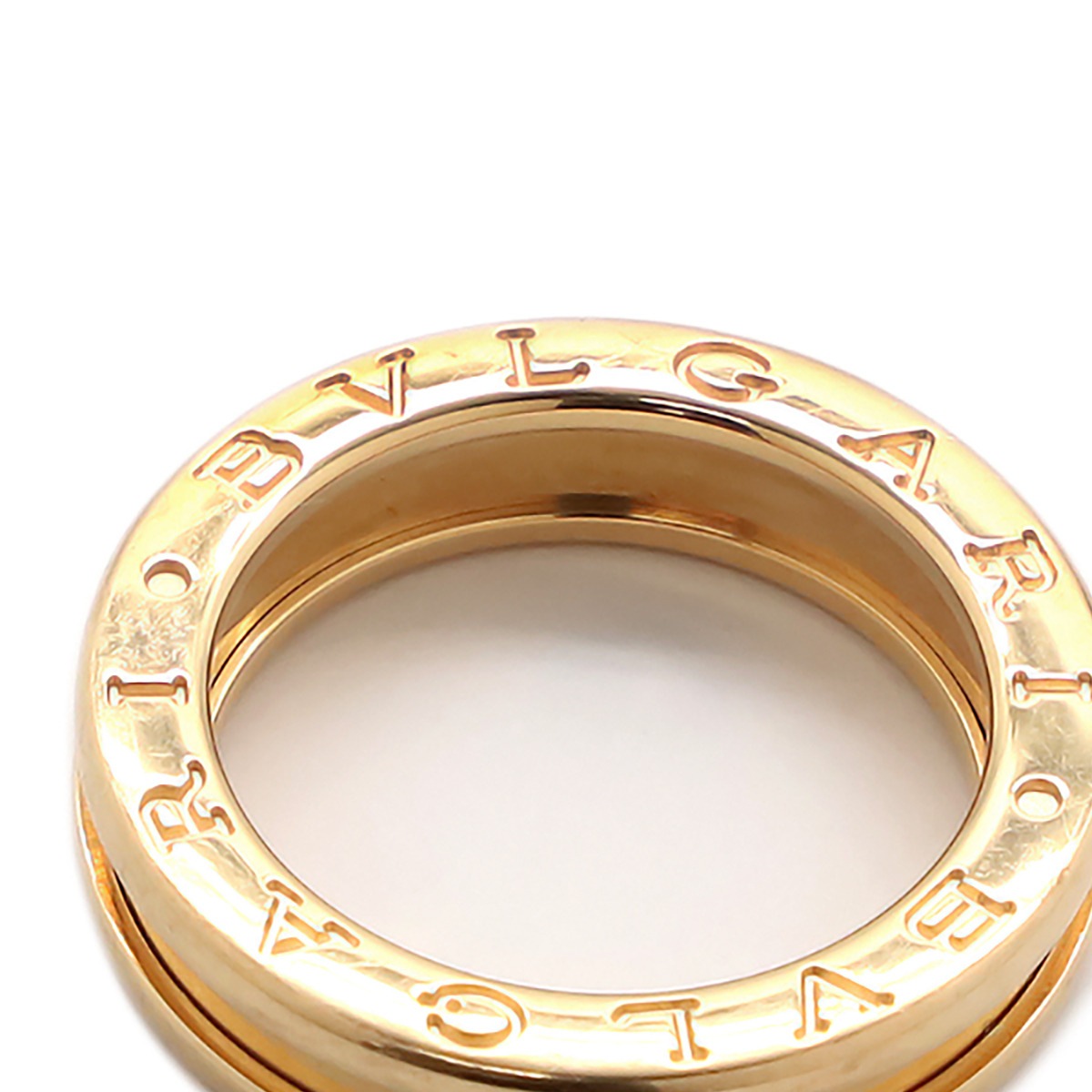 ブルガリ BVLGARI リング 指輪 ビーゼロワン B-zero1 XS リング K18PG ピンクゴールド #51(JP11) 750 ピンクゴールド 11号 【箱】【中古】