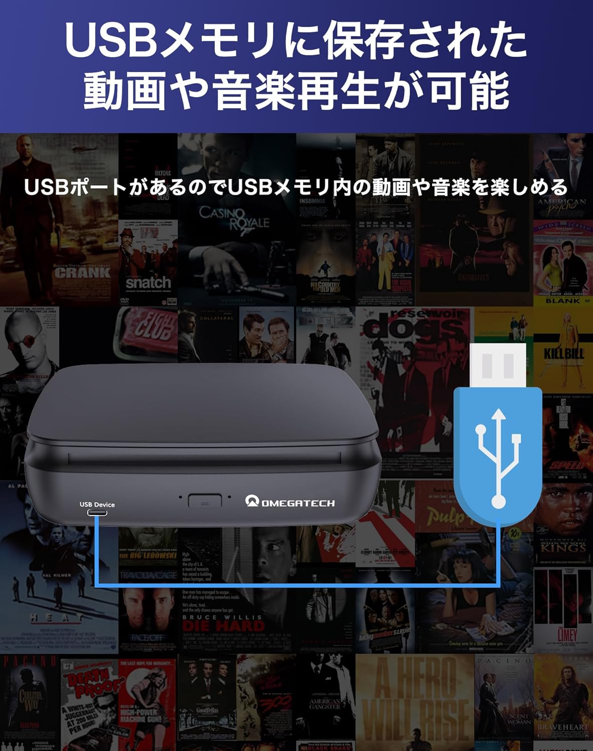 【トヨタ 適用 レクサス 適用】OMEGATECH【国内正規品】新型 Carplay AI BOX 車載DVD/CDプレーヤー 一体型 Youtube/Netflixなど視聴可能 USB再生