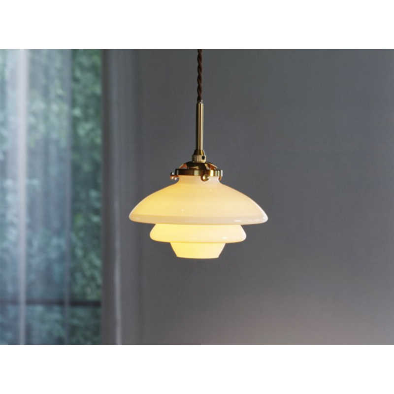 インターフォルム　ペンダントライト Linne (リネー) ホワイト 小型LED電球(E17/40W相当/電球色)×1灯付 ［4.5畳］　LT42340WH