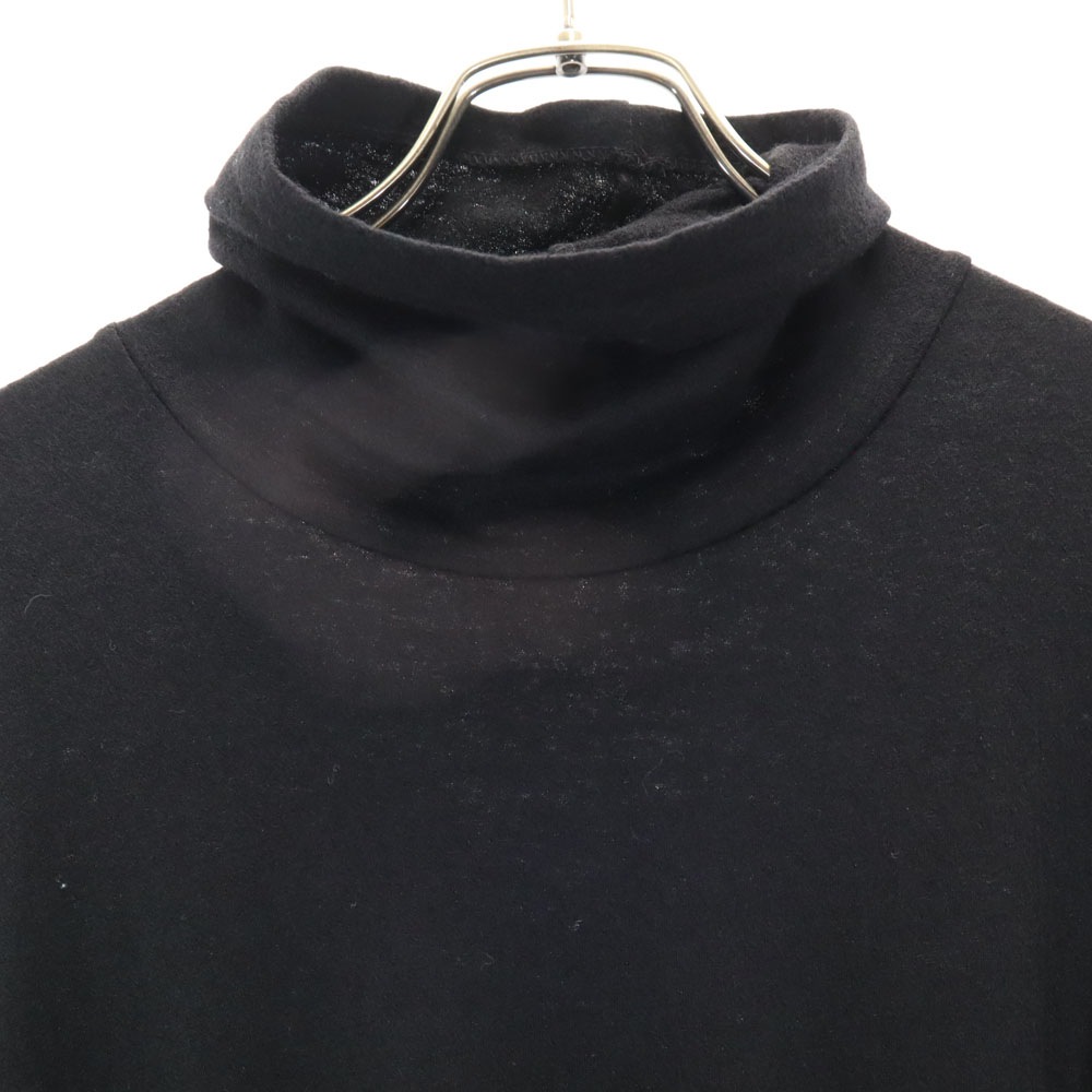 ワイズ 80s 日本製 ヴィンテージ 長袖 タートルネック ワンピース ブラック Ys レディース ワイズ 80s 日本製 ヴィンテージ 長袖 タートルネック ワンピース ブラック Ys レディース