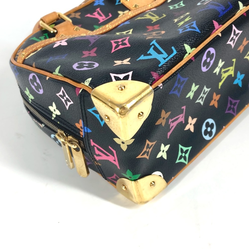 ハンドバッグ M92662 トゥルーヴィル モノグラムマルチカラー ミニボストンバッグ カバン スタッズ モノグラムマルチカラーキャンバス ノワール ブラック ハンドバッグ M92662 トゥルーヴィル モノグラムマルチカラー ミニボストンバッグ カバン スタッズ モノグラムマルチカラーキャンバス ノワール ブラック