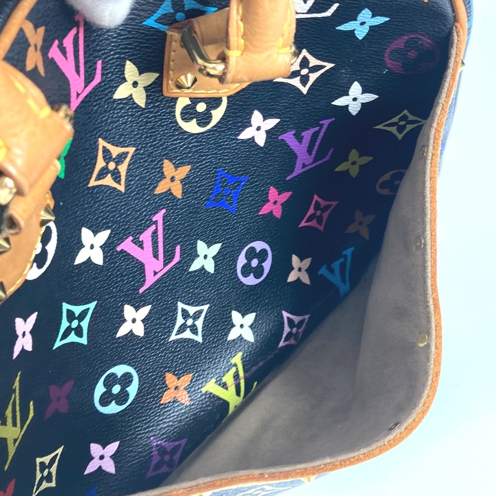 ハンドバッグ M92662 トゥルーヴィル モノグラムマルチカラー ミニボストンバッグ カバン スタッズ モノグラムマルチカラーキャンバス ノワール ブラック ハンドバッグ M92662 トゥルーヴィル モノグラムマルチカラー ミニボストンバッグ カバン スタッズ モノグラムマルチカラーキャンバス ノワール ブラック