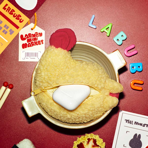 POP MART LET'S CHECKMATE, LABUBU イヤホンケース レア！】POPMART The Monsters LABUBU シリコンイヤホンケース