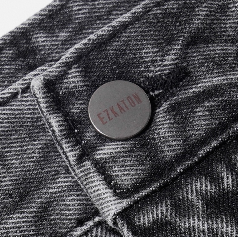 [ EZKATON ]★BREAKER WASHING WIDE DENIM PANTS EZKATON] Breaker Washing Wide Denim Pants デニム・ジーンズ
