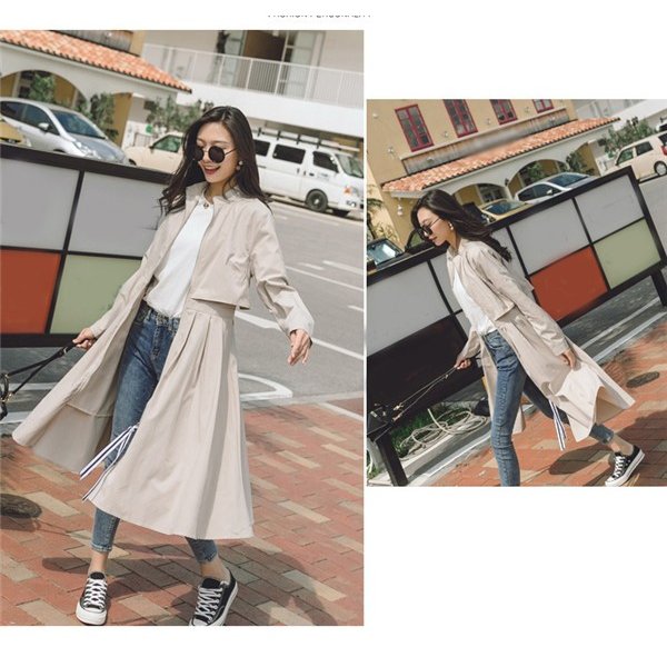 正規品特価 通勤 通勤 コート 卒業 : レディース服 : トレンチコート 通学 超激安定番