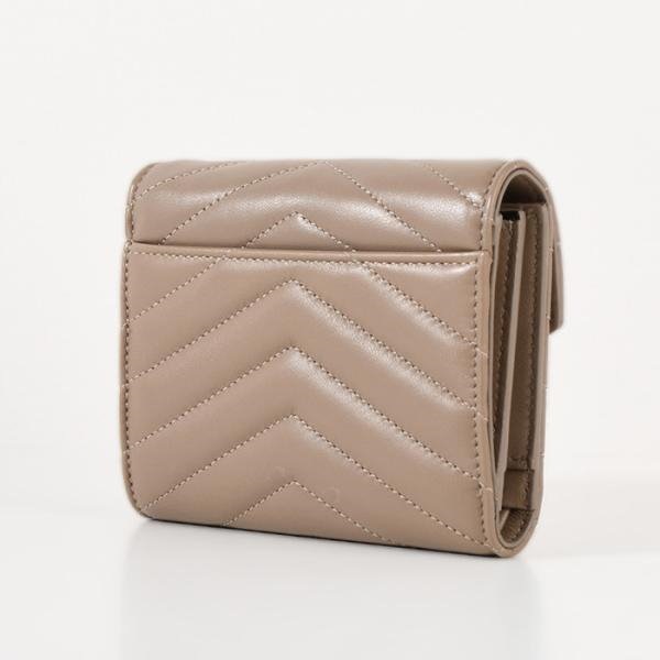 Qoo10] Yves Saint Laurent 財布 キルティングラムスキン製 カサンド