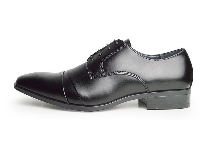 ビジネスシューズ 靴 メンズ ビジネス靴 幅広 革靴 単品 EEE 3E メンズシューズ 外羽根レースアップ ナナメチップ