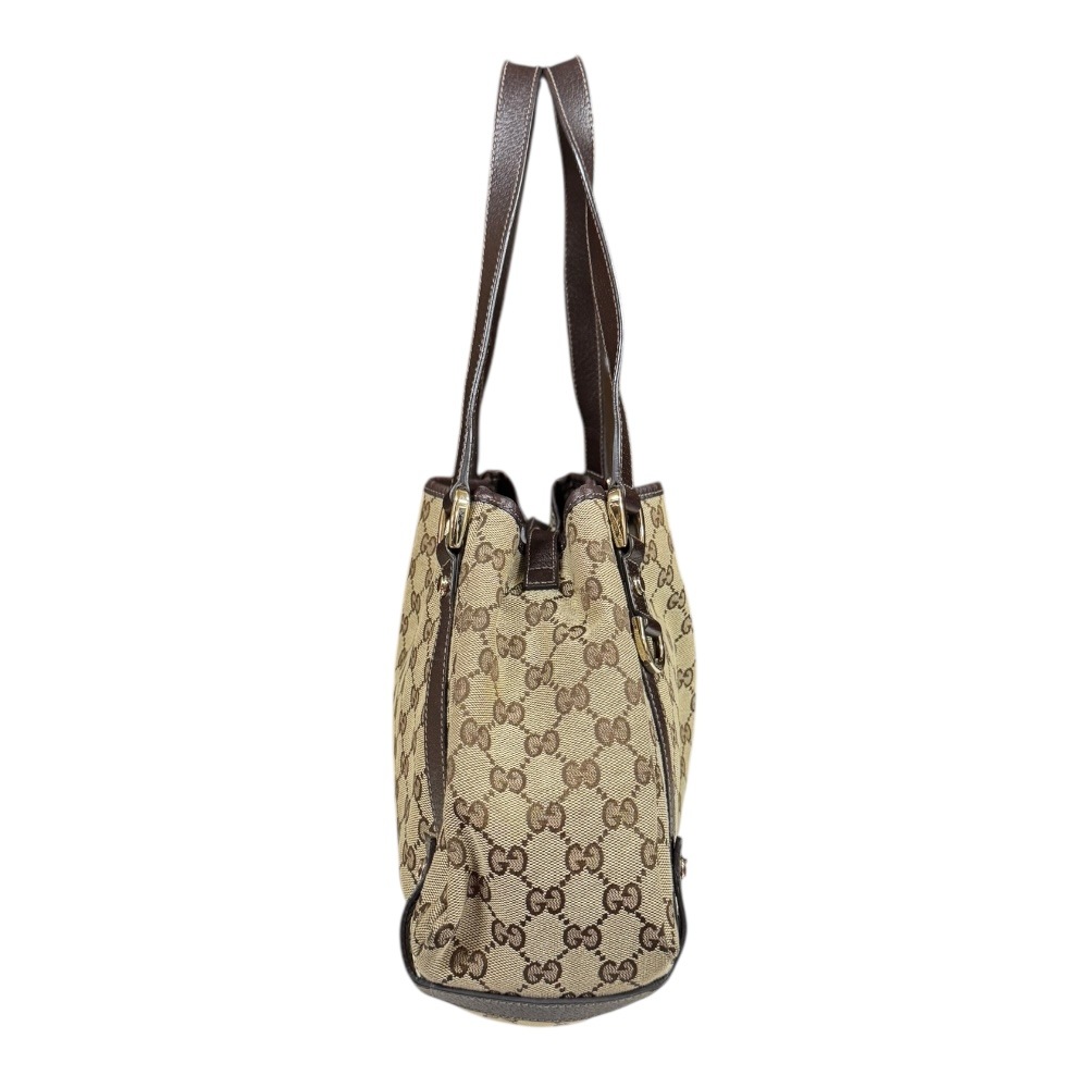 グッチ アビー トートバッグ GGキャンバス 130736 ベージュ GUCCI 中古 グッチ アビー トートバッグ GGキャンバス 130736 ベージュ GUCCI 中古