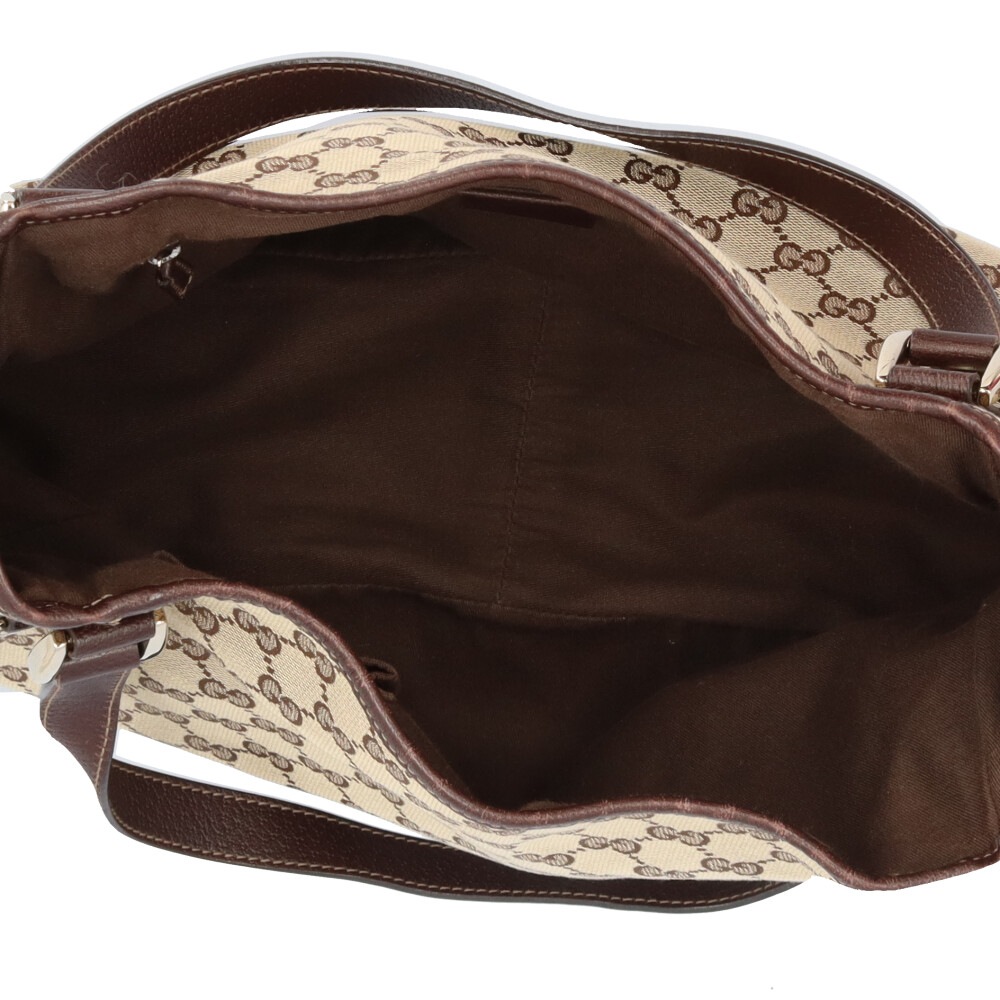 グッチ アビー トートバッグ GGキャンバス 130736 ベージュ GUCCI 中古 グッチ アビー トートバッグ GGキャンバス 130736 ベージュ GUCCI 中古