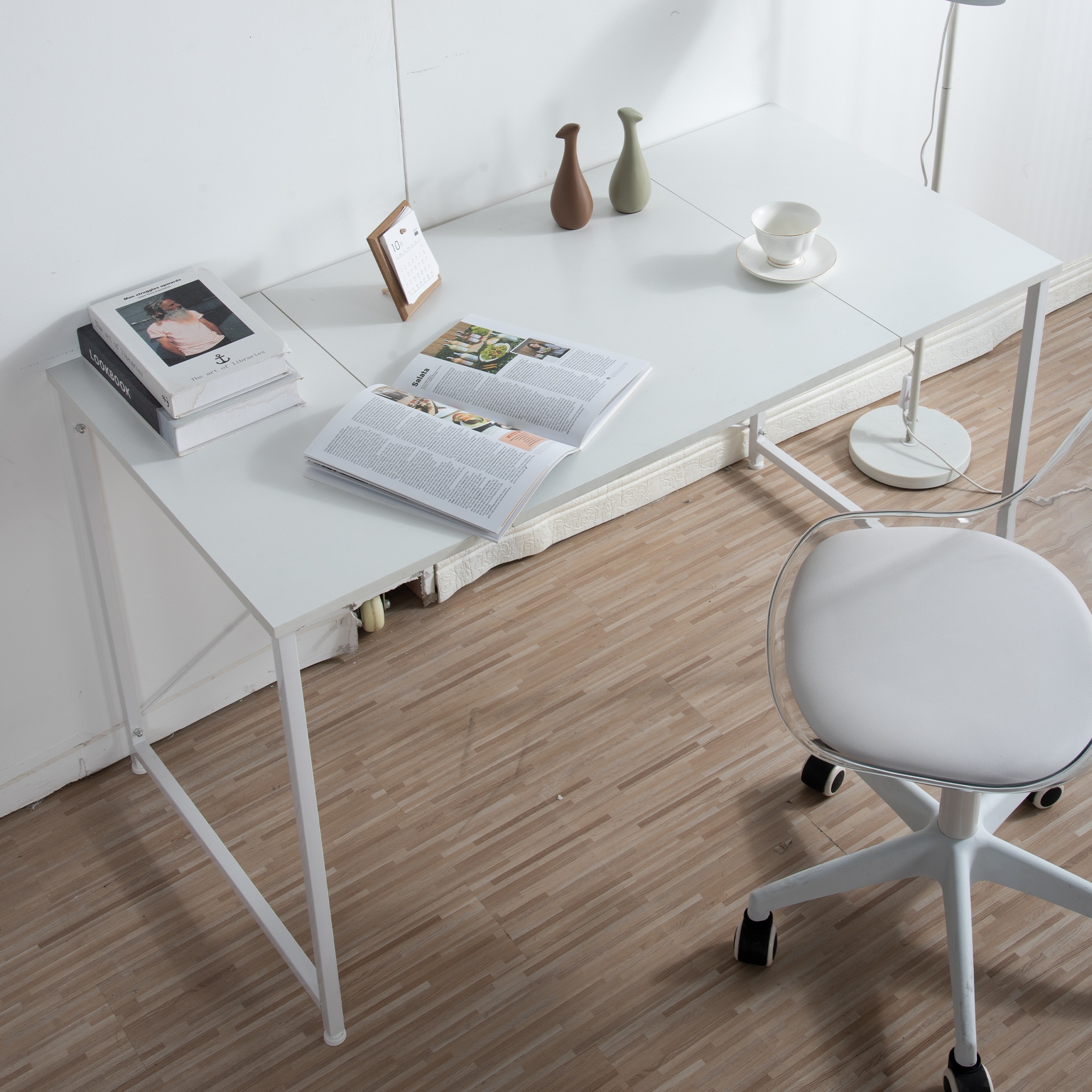 【国内発送,送.料無料】A151【新品】【ホワイト】パソコンデスク シンプル 極簡易デスク ワークデスク 木製 机 【国内発送,送.料無料】A151【新品】【ホワイト】パソコンデスク シンプル 極簡易デスク ワークデスク 木製 机