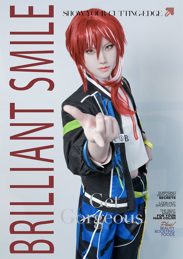 あんスタ Brilliant Smile 衣装 青葉つむぎ ウィッグ付き 初々しい