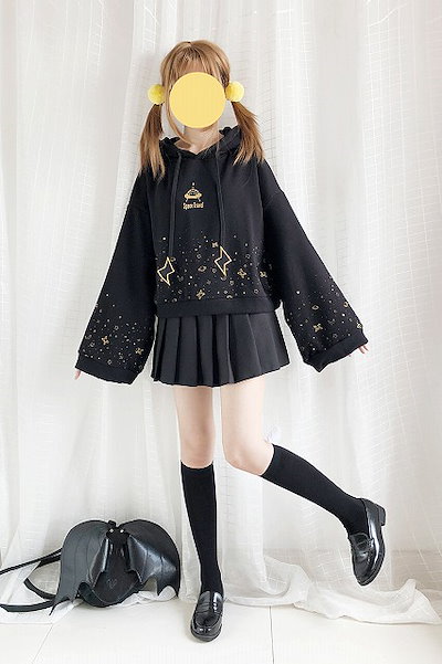 レディース 病みかわいい 服 ゆめか レディース服 パーカー 病み パーカー Amerisierevents Com