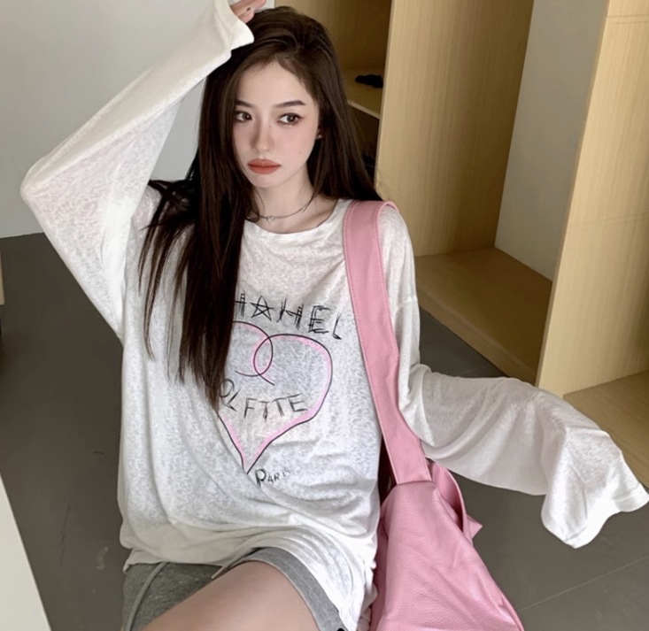 トップス シャツ カットソー プルオーバー 白シャツ 白トップス ロングTシャツ 袖あり 長袖 萌袖 ラウンドネック 襟なし シフォン 透け感 UVA 薄手 かわいい 大人可愛い カジュアル 大人 トップス シャツ カットソー プルオーバー 白シャツ 白トップス ロングTシャツ 袖あり 長袖 萌袖 ラウンドネック 襟なし シフォン 透け感 UVA 薄手 かわいい 大人可愛い カジュアル 大人