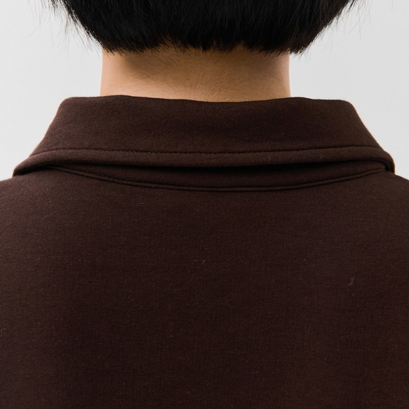 (チェースカルト) 女性用オープンカラースウェットシャツ-DERG5169B08 (チェースカルト) 女性用オープンカラースウェットシャツ-DERG5169B08