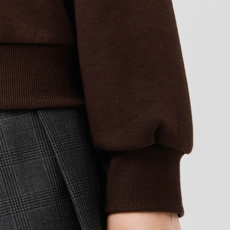 (チェースカルト) 女性用オープンカラースウェットシャツ-DERG5169B08 (チェースカルト) 女性用オープンカラースウェットシャツ-DERG5169B08