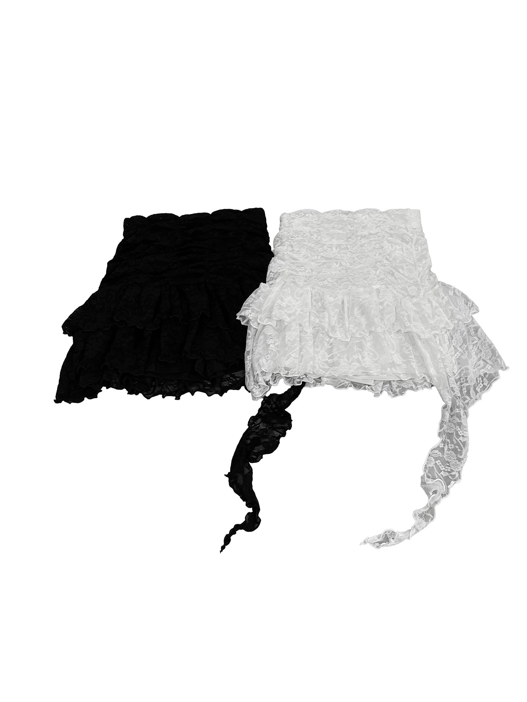 THEAIRTOWN】24FW mama lace sk ミニスカート ミニスカート